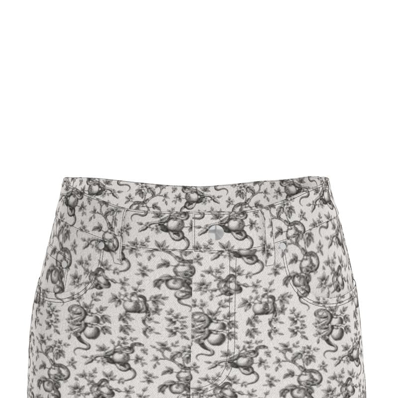 Bloom Without Apology Denim Maxi Skirt