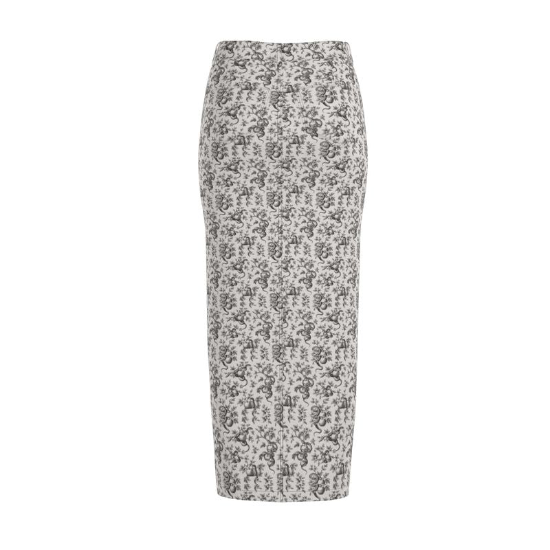 Bloom Without Apology Denim Maxi Skirt