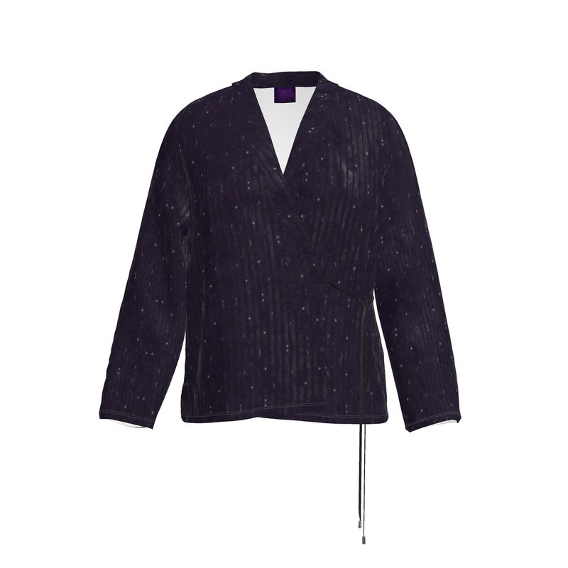 The Untaken Crown Wrap Blazer