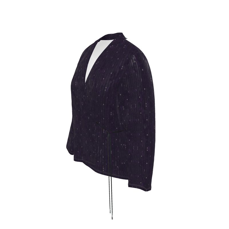 The Untaken Crown Wrap Blazer