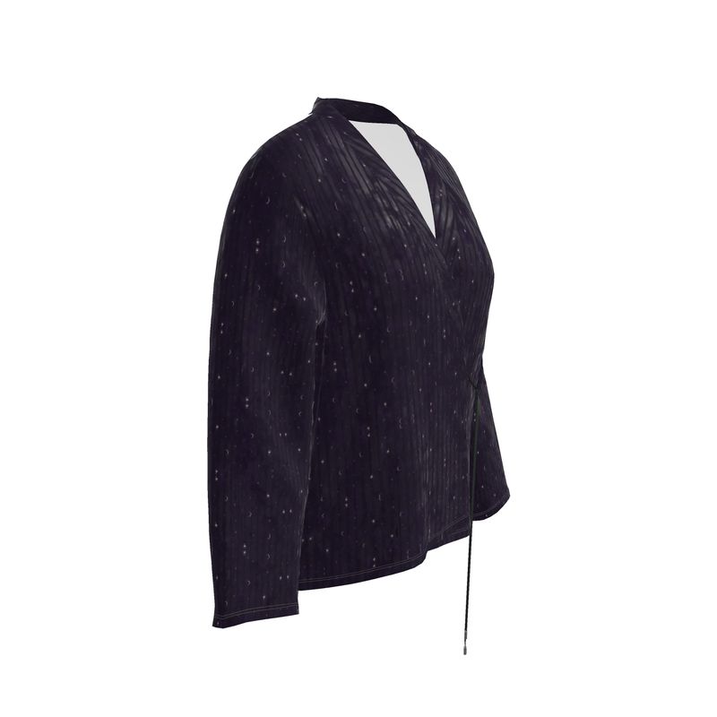 The Untaken Crown Wrap Blazer