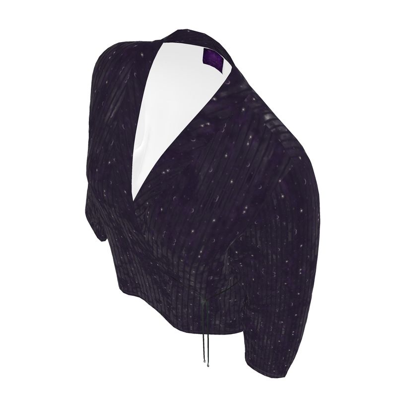 The Untaken Crown Wrap Blazer