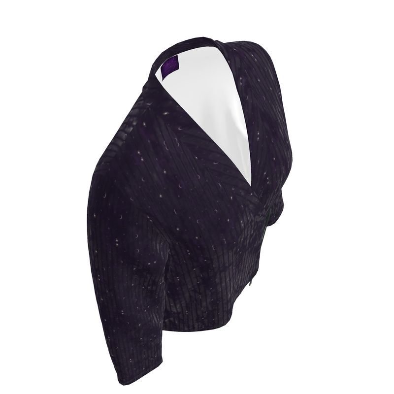 The Untaken Crown Wrap Blazer